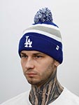 Шапка 47 BRAND арт. B-BRKAW12ACE Los Angeles Dodgers MLB (синий / белый)